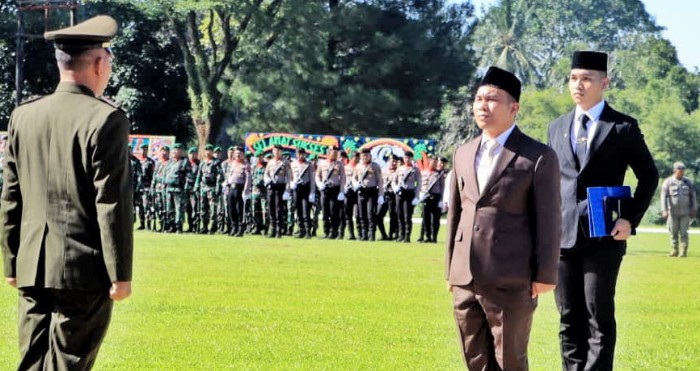 Wakil Bupati Simalungun Benny Gusman Sinaga bertindak sebagai Irup hari lahir Pancasila