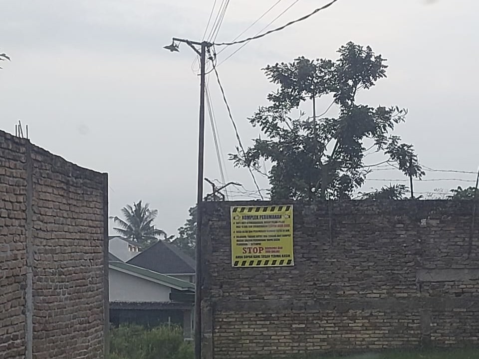 Warga Keluhkan Lampu Jalan di Grand Rakutta Indah Padam Dua Bulan, Kadis Tarukim Dinilai Abai