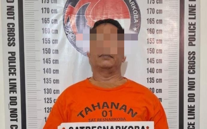 Tersangka TBB diamankan petugas kepolisian. ist