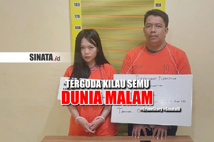 Di balik tembok berwarna-warni dan dentuman musik THM Nirwana Karaoke, dua sosok muda digiring keluar oleh aparat bersenjata lengkap.