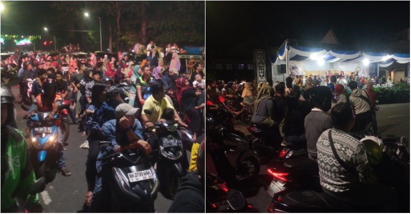 Ribuan Umat Muslim di Siantar Kumandangkan Takbir di Malam Idul Adha 1446 H