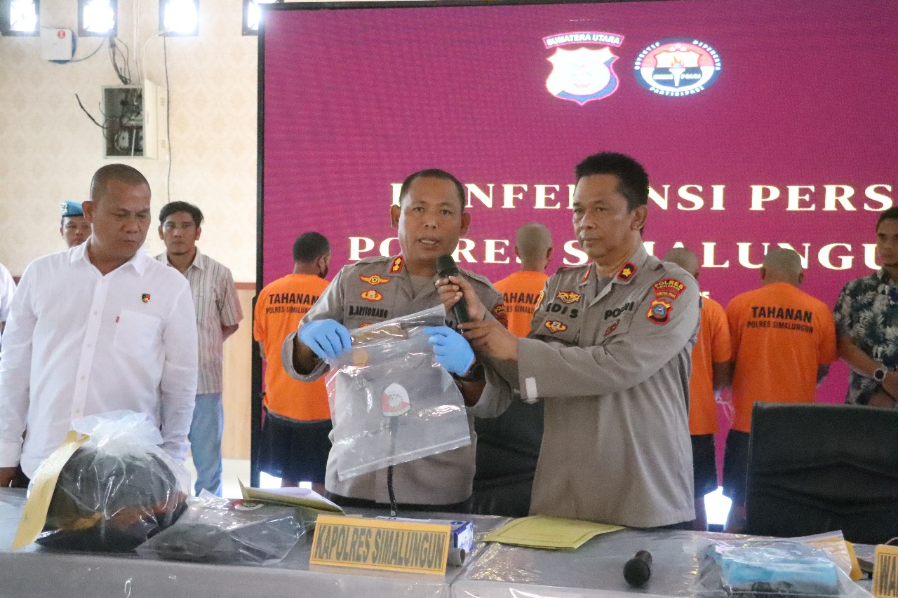 Satreskrim Polres Simalungun tangani 338 kasus selama Januari-Juni 2025. ist