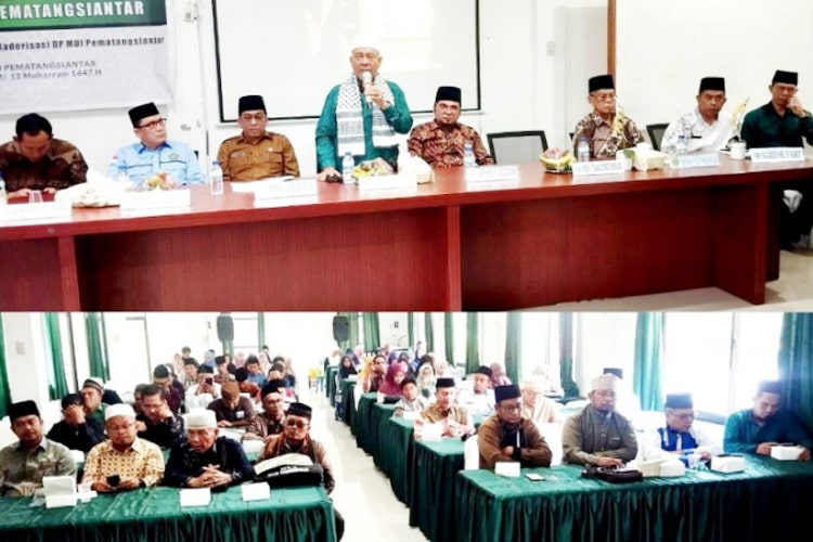 Ketua MUI Kota Pematangsiantar, Drs. H. M. Ali Lubis, menekankan pentingnya kesinambungan pendidikan keulamaan di kalangan generasi muda.