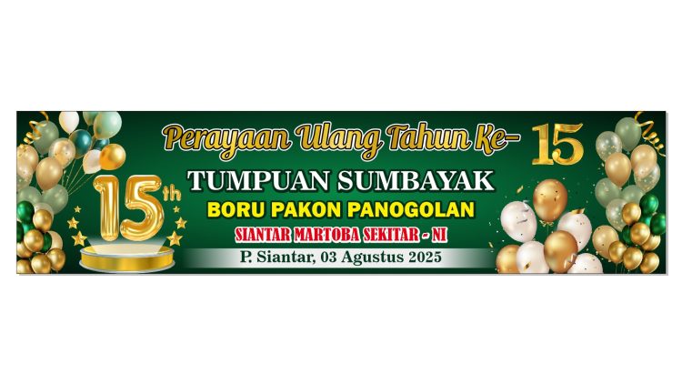 Tumpuan Sumbayak-Boru Panogolan Siantar Martoba Gelar Syukuran HUT ke-15, Teguhkan Semangat Kekeluargaan.