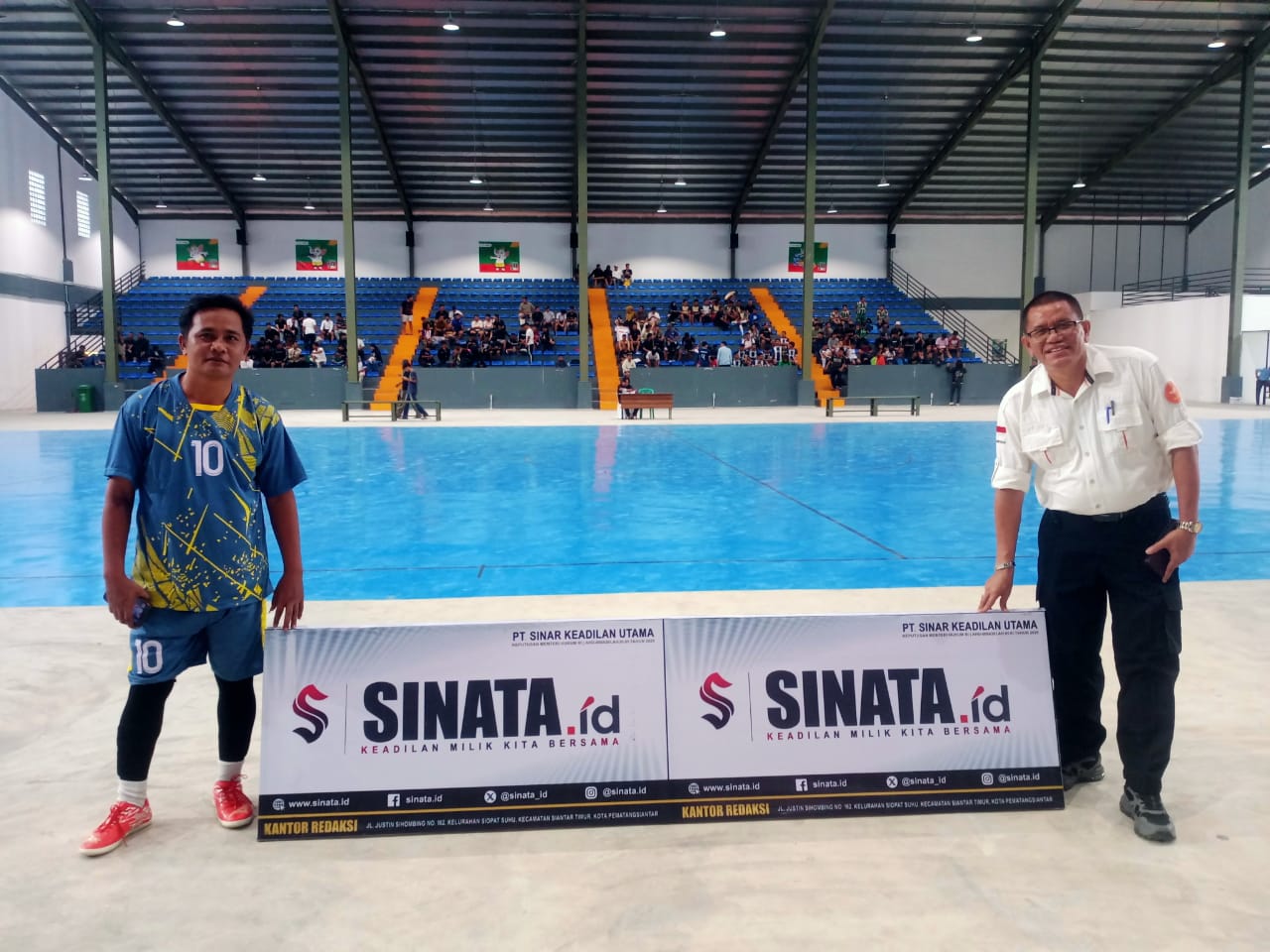 Sinata.id Sponsori Turnamen Futsal Piala Wali Kota Pematangsiantar.