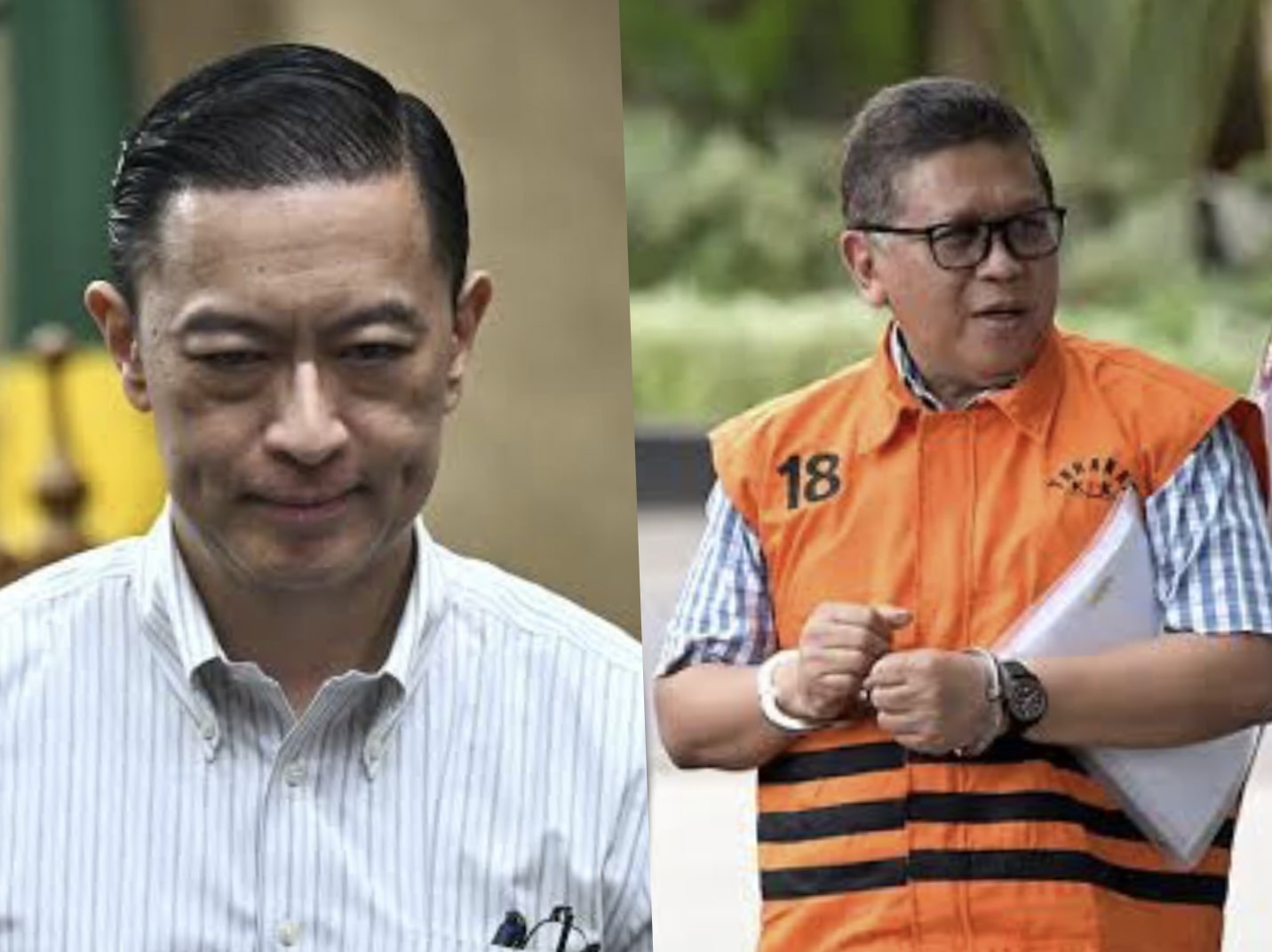 Tom Lembong - Hasto Kristiyanto.