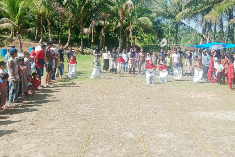 Keseruan PT RAG dan Warga Batu Godang Meriahkan HUT RI ke-80 di Tapsel