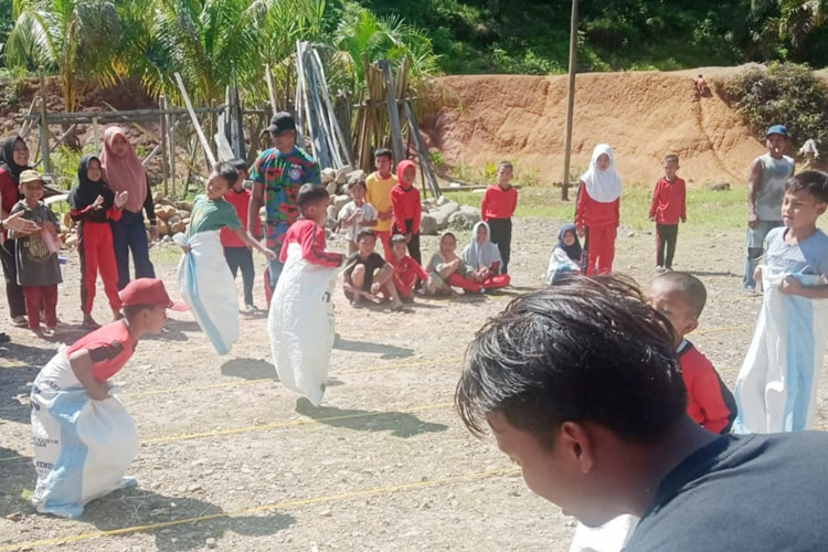 Keseruan PT RAG dan Warga Batu Godang Meriahkan HUT RI ke-80 di Tapsel