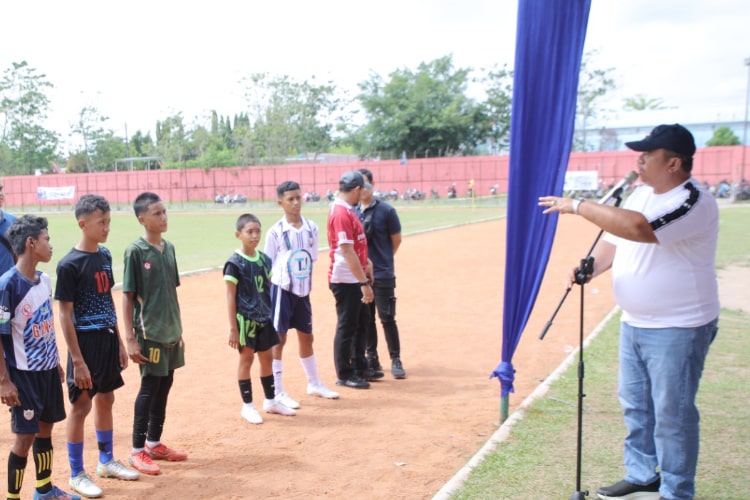 Turnamen Sepak Bola U-14 Resmi Dibuka Bupati Asahan
