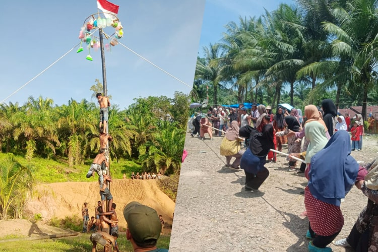 Keseruan PT RAG dan Warga Batu Godang Meriahkan HUT RI ke-80 di Tapsel