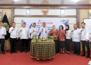Kanim TBA Hadiri Syukuran Hari Bakti Pemasyarakatan ke-61 di Lapas TBA