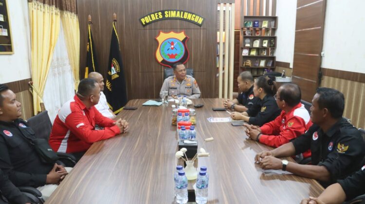 Kapolres Simalungun Terima Audensi Serikat Buruh Jelang Peringatan May Day