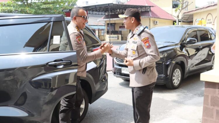Kapolres Tanjungbalai Terima Kunker Itwasum Polri