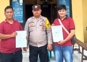 Polsek Siantar Timur Mediasi Perkara Penganiayaan Depan Kantor BFI