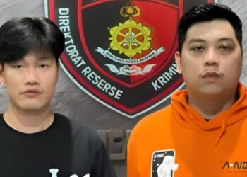 Dua Pelaku Judi Online Jebolan Kamboja Diringkus Tim Siber Polda Metro Jaya di Jln A.R Hakim Medan