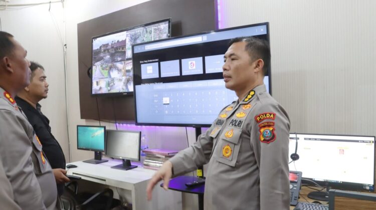 Kabid TIK Polda Sumut KOMBES POL Dr. M. Adenan AS, S.H., S.I.K., M.H kunjungan kerja ke Polres Simalungun