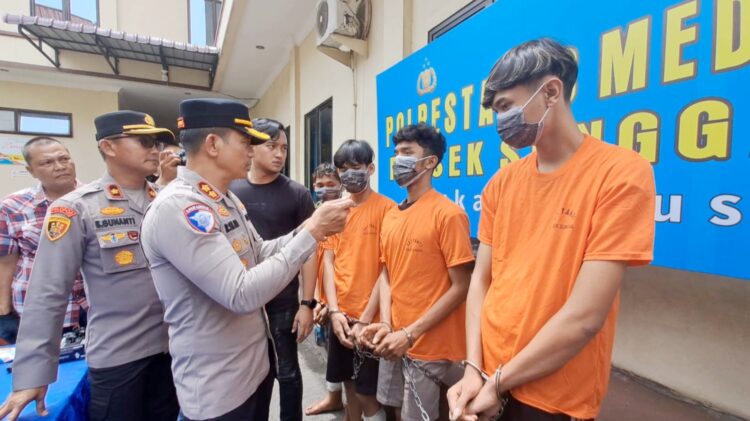 Dor ! 3 dari 4 Pelaku Curanmor Dihadiahi Timah Panas Oleh Polisi, Bereaksi di 7 Lokasi di Medan