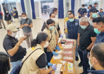 TNI AL Bersama BNN RI Timbang Ulang Hasil Tangkapan Narkoba 1.9 Ton Jadi 2 Ton Lebih