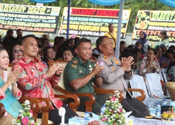 Kapolres Simalungun AKBP Marganda Aritonang, S.H., S.I.K., M.M menghadiri Perayaan Paskah Pemerintah Kabupaten Simalungun