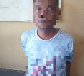Tersangka TRT yang tegas cabuli tiga putri kandungnya sudah ditahan di Sat Reskrim Polres Simalungun