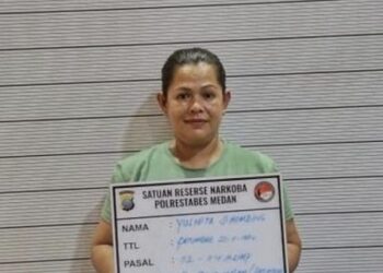 YS Pengedar sabu yang ditangkap pihak kepolisian. (Foto Ist)