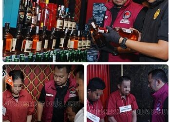 Dit Resnarkoba Polda Sumut Gelar Pra Rekontruksi di D' Red KTV & Club 