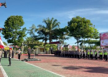 Polres Simalungun Gelar Upacara  Peringati Hari Lahir Pancasila 2025