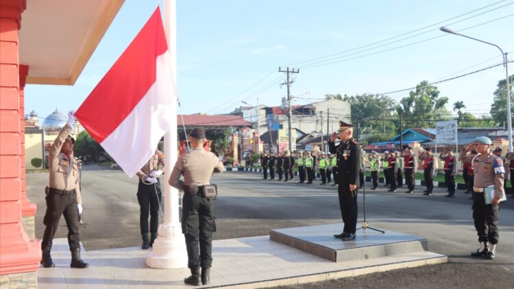Polresta Deli Serdang Laksanakan Upacara Peringatan Hari Lahir Pancasila Tahun 2025