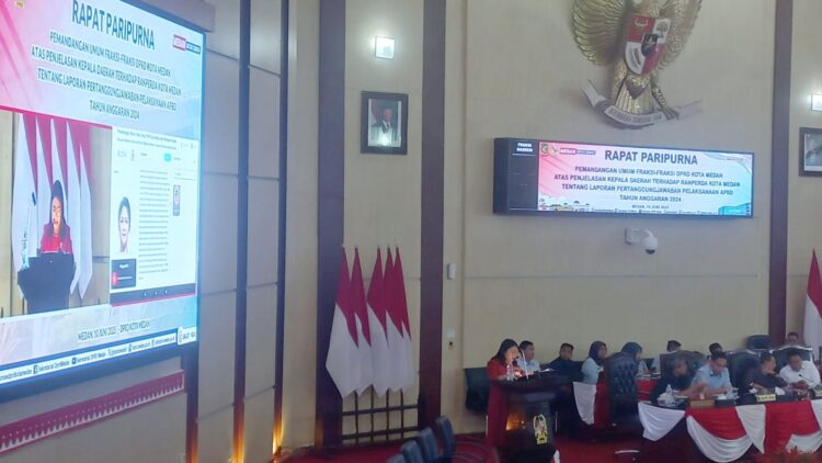 Anggota DPRD Medan Margaret MS. (Foto Romulo)