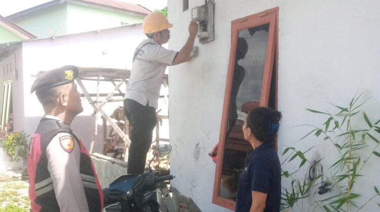 BRIGADIR Raymond Silitonga pengamanan sekaligus pendampingan P2TL di Jalan Dalil Tani