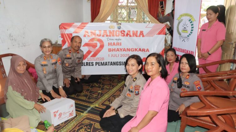 Kapolres Pematangsiantar AKBP Sah Udur T.M Sitinjak S.H. S.I.K. M.H pimpin Anjangsana