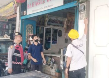 BRIGADIR Raymond Silitonga pendampingan  P2TL di Jalan Diponegoro