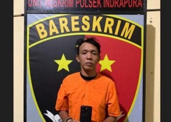 AR Pelaku pencuri ponsel dan sepeda motor usai kencan sesama jenis yang ditangkap di Batubara. (Foto Ist)