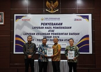 Wali Kota Tanjungbalai Mahyaruddin Salim terima Predikat Pemko Kembali Raih WTP