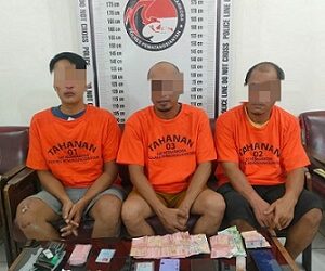 Tersangka Residivis bandar sabu JBSS alias Andi dan kedua anggotanya beserta barang bukti sudah diamankan di Sat Resnarkoba Polres Pematangsiantar