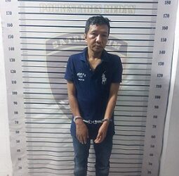 Pengedar dan penyedia barak narkoba M.S (44) alias Pii yang ditangkap polisi. (Foto Ist)