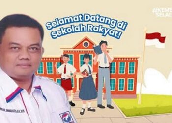 Anggota DPRD Medan, Binsar Simarmata- Sekolah Rakyat. (Foto)