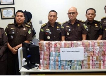 Tim Pidsus Kejati Sumut berhasil menyelamatkan keuangan negara sebesar Rp3,5 miliar dari kasus dugaan tindak pidana korupsi pemotongan ADD TA 2023 di Kota Padangsidimpuan. (Foto Ist)