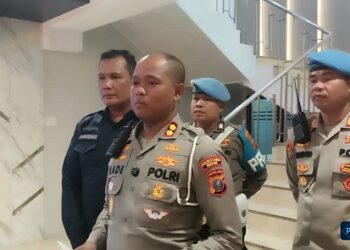 Kasat Lantas Polrestabes Medan AKBP Made Prawira berikan keterangan perihal kasus pungli oleh anggotanya Aiptu RH.