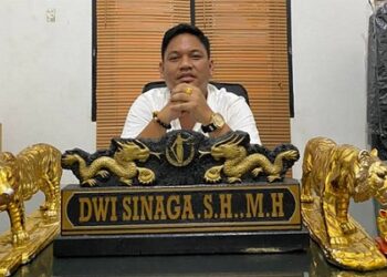 Ketua DPC Peradi Kota Medan, Dwi Ngai Sinaga, SH, MH. (Foto Ist)