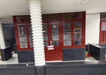 Kantor Kontraktor di Jalan Teratai, Kelurahan Ujung Padang, Kecamatan Padangsidimpuan Selatan yang disegel KPK. (Foto Ist)