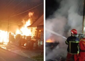 Satu Unit Bengkel di Jalan Handayani Dilalap Sijago Merah