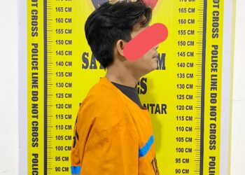YEP alias Yogi Tersangka penggelapan sepedamotor yang sudah ditahan Sat Reskrim Polres Pematangsiantar.