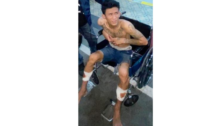 Dor ! DPO Curanmor Eko Tato Melawan Saat Ditangkap " Merintih " Kena Timah Panas Polisi