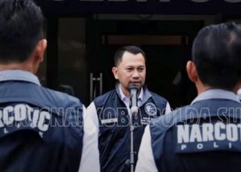 Dirresnarkoba Polda Sumut Kombes Jean Calvijn Simanjuntak. (Foto Ist)