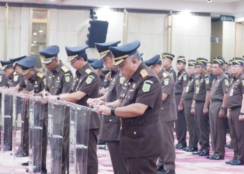 Jaksa Agung ST Burhanuddin melantik
Harli Siregar menjadi Kepala Kejaksaan Tinggi Sumatera Utara (Kejati Sumut). (Foto Ist)