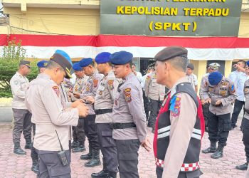 HP Personil Polres Tanjungbalai Dicek Mendadak