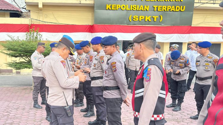 HP Personil Polres Tanjungbalai Dicek Mendadak