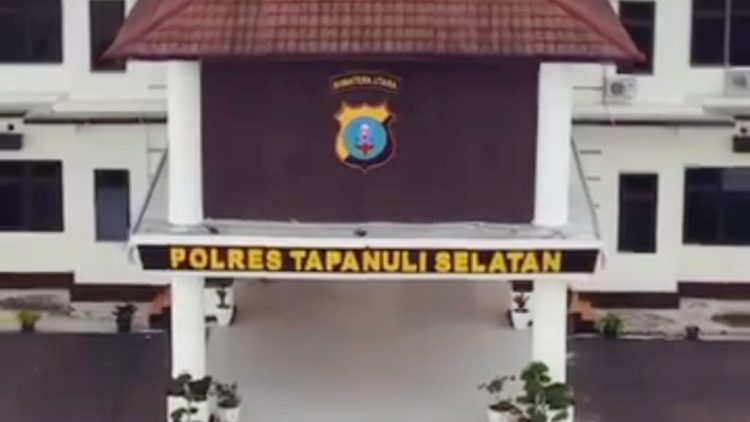 Polres Tapanuli Selatan. (Foto Ist)