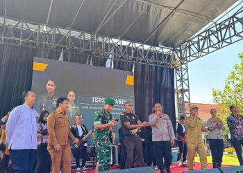 ketertiban masyarakat (kamtibmas), Kapolres Simalungun AKBP Marganda Aritonang, S.H. S.I.K. M.M hadiri Lepas Sambut Dandim 0207/Simalungun